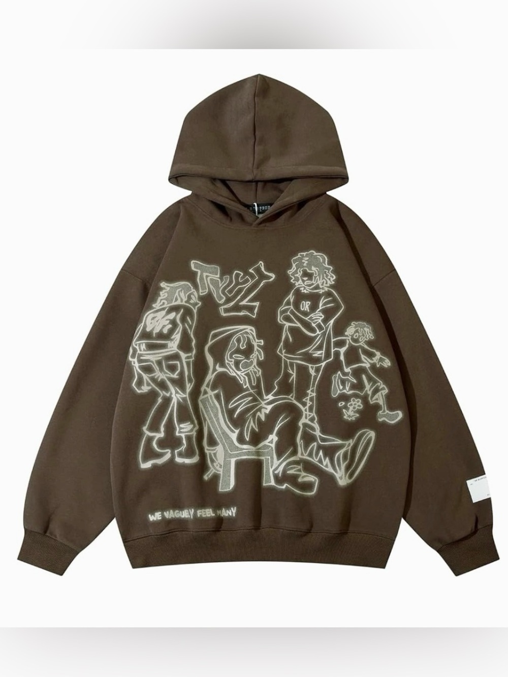 Aelfric Eden Y2k Oversized Graphic Streetwear Hoodie Women’s Size Medium